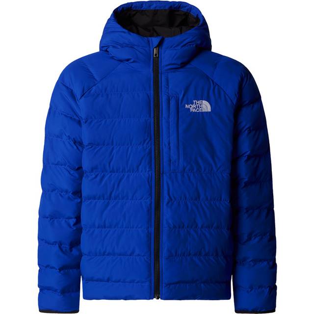 The North Face Boy's Reversible Perrito Hooded Jacket Syntetjacka Barn Storlek S Färg blå