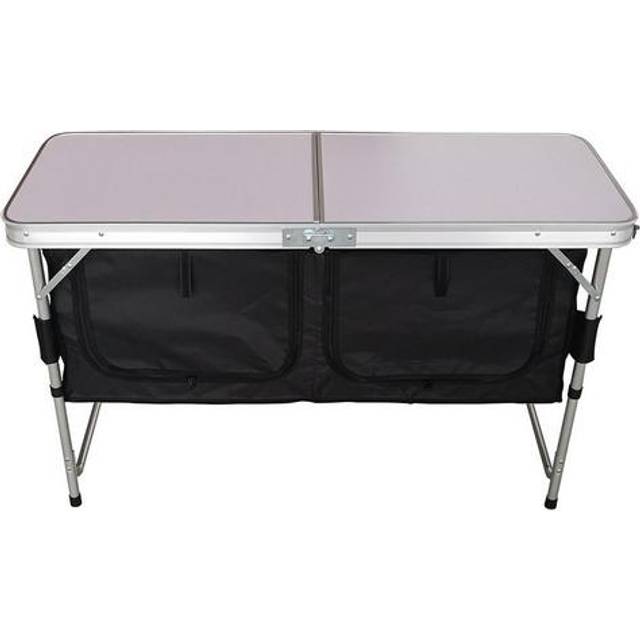 Charles Bentley Camping Storage Table, Grey