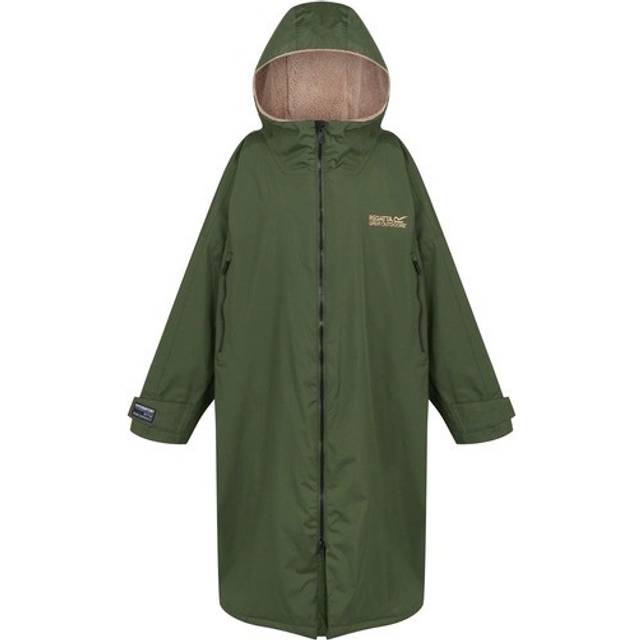 Regatta Adult Changing Robe: Dark Khaki: L-XL Size: L-XL, Colour: Dark