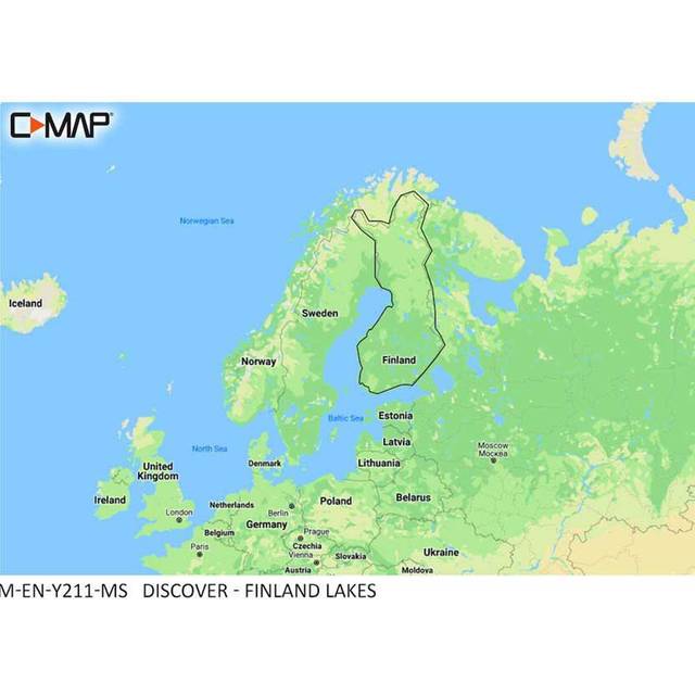 C-MAP DISCOVER - Finland Lakes