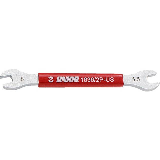 Ekernyckel Unior Double Sided Spoke Wrench Röd 5x5.5