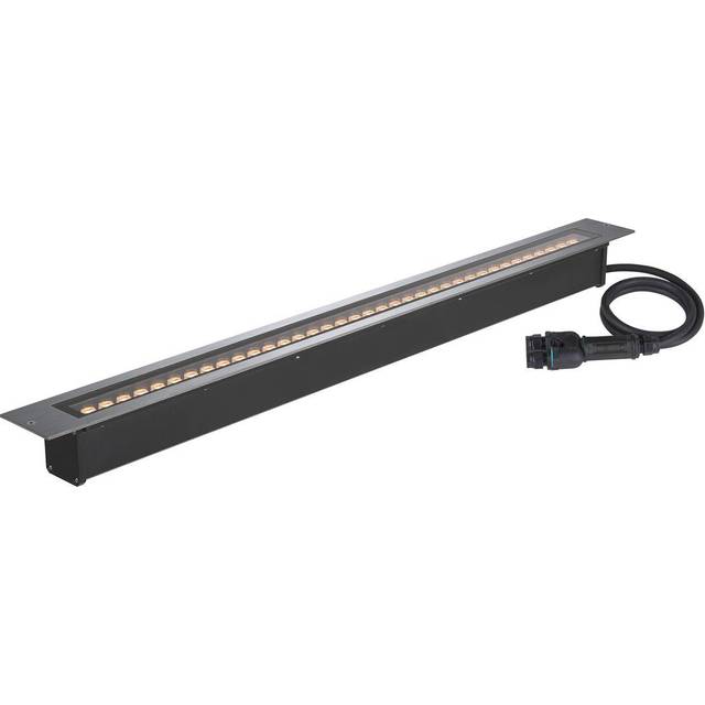 SLV Dasar 1200 Recessed Floor Light 34W 3000K IP65/IP67 Square Stainless Steel