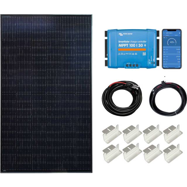 Solar Panel Kit 300w 325w MPPT Charging Controller Mounts 12v or 24V