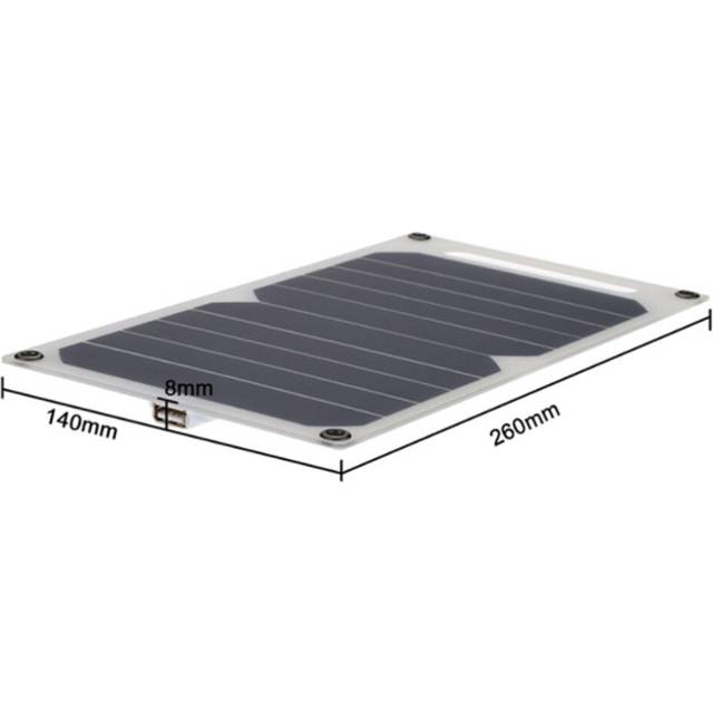 Solar Panel Charger, Portable Slim Solar Panel for Cell Phone Camping