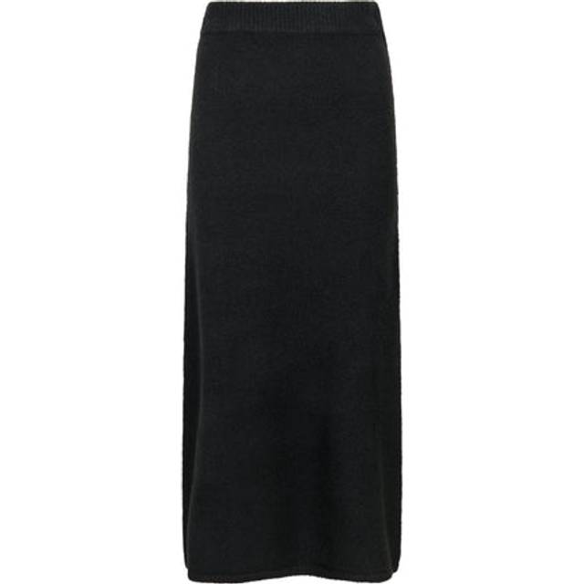 Neo Noir Ashanti Knit Skirt Dam Midikjolar Stl. 34 - Från Magasin - Black (34)