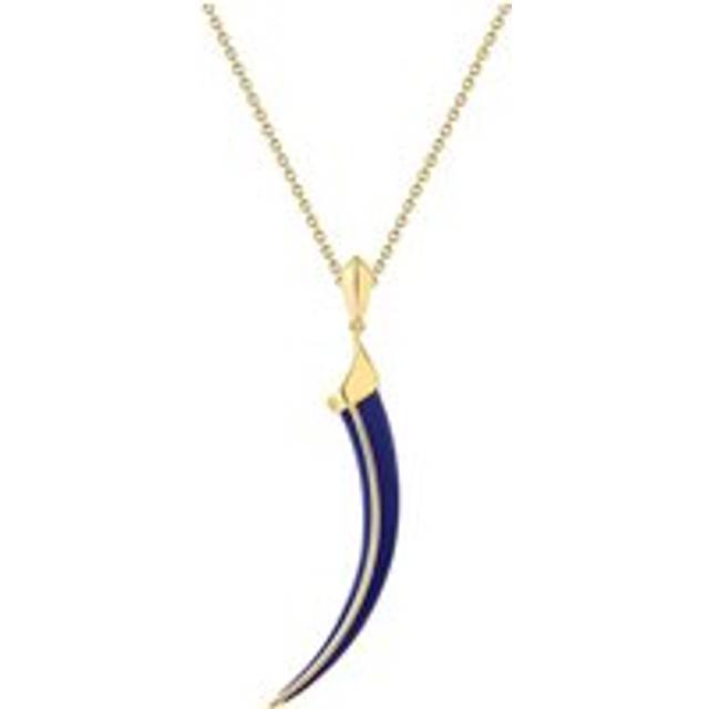 Shaun Leane Sabre Solis 18ct Yellow Gold Vermeil Sterling Silver Atlantic Ceramic Necklace