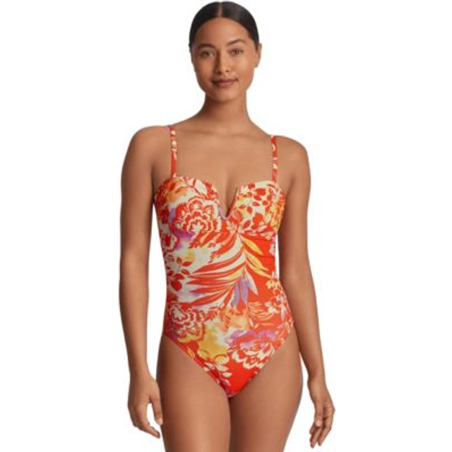Lauren Ralph Lauren V-Front Swimsuit