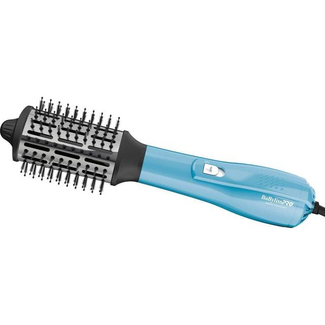 "BabylissPRO Nano Titanium Professional 2.5"""""""" Hot Air Dryer Brush For Styling And Drying"
