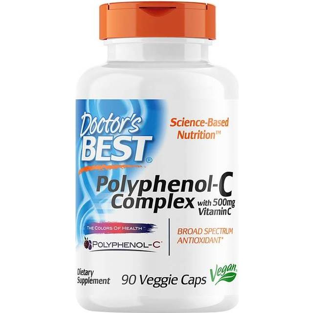Doctor's Best - Polyphenol-C Complex + Vitamin C - 90 Veggie Capsules