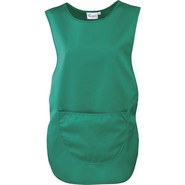(XL, Emerald) Premier Ladies/Womens Pocket Tabard / Workwear