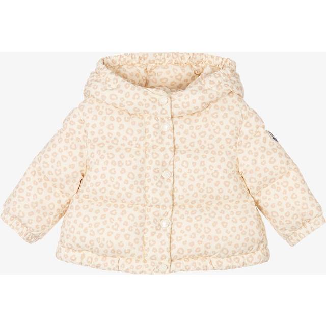 Moncler Enfant Girls Ivory Tessa Down Puffer Jacket - 9-12 month