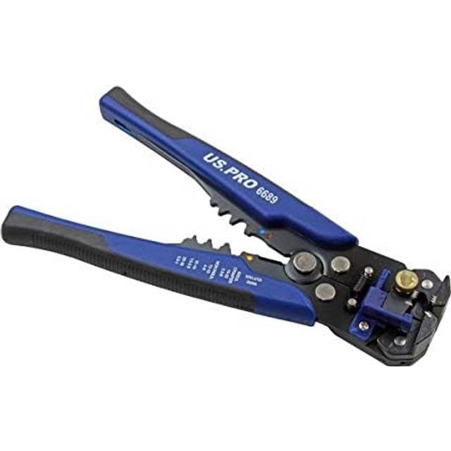 US PRO Auto Adjusting Wire Stripper, Cutter, Terminal Crimper Multi-tool