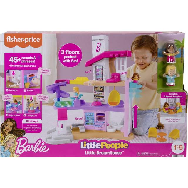 Fisher-Price Little People Barbie Dreamhouse Playset - One Colour