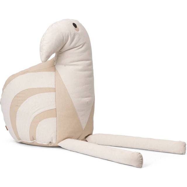 Birdy Bean Bag, Off-white / Natural