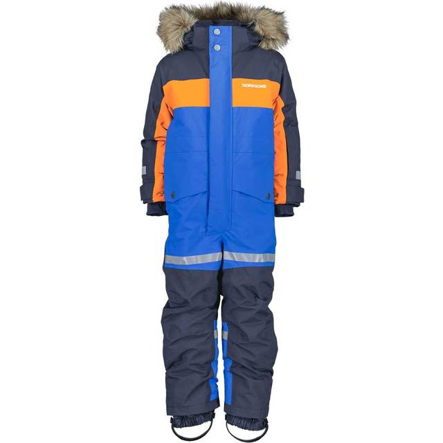 Didriksons Bjärven Kid's Coverall - Caribbean Blue (505466-435)