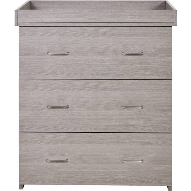 Babymore Caro Chest Changer - White Wash, White