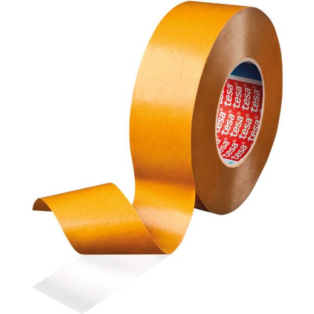 tesa 64621 Double Sided Transparent PP Tape With Hotmelt Adhesive 50mm x 50m