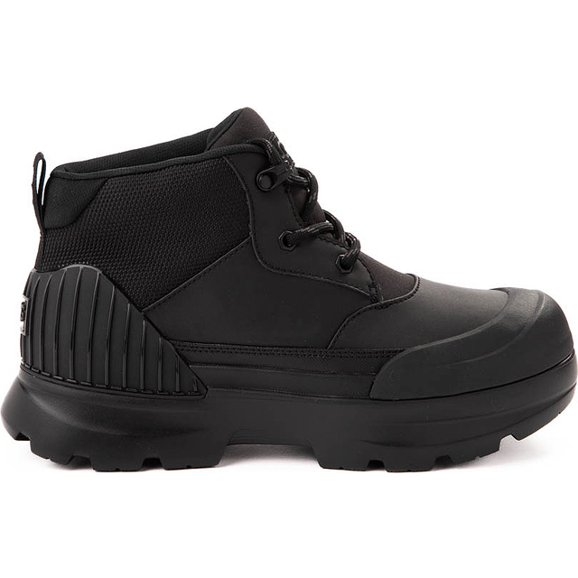 UGG Girls Black Neumel X Lightweight Lace Up Boots, 4