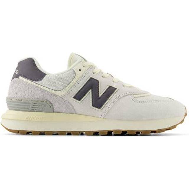 New Balance Unisex vuxen sneakers Low U 574, Vit grå U574lgan, 37.5 EU
