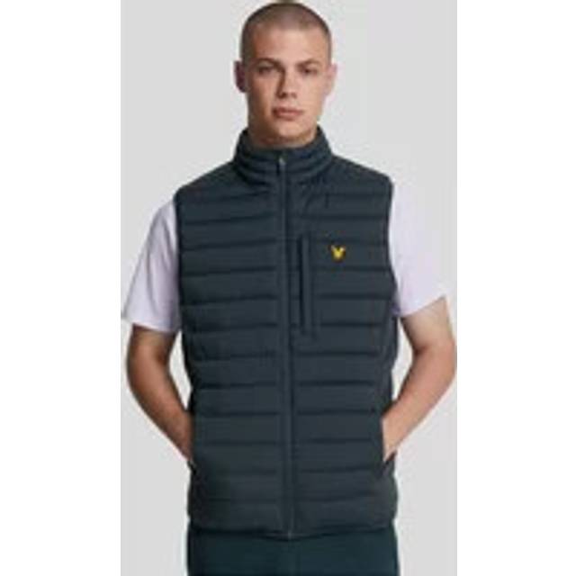 Lyle & Scott, Jacka, Herr, XS, Jackor Stretch Lättvadderad Gilet - blue (XS)