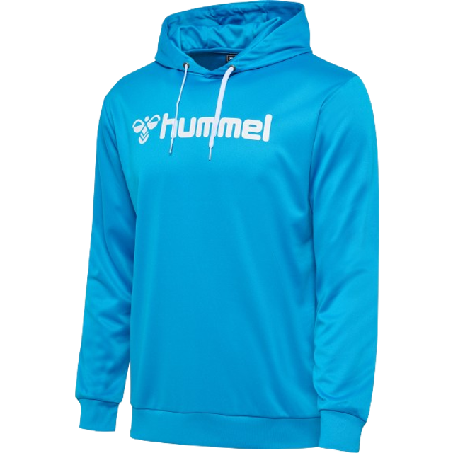 Hooded sweatshirt Hummel Logo - Bleu