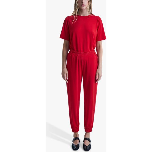 Jersey Red Trousers - Light Red - 14