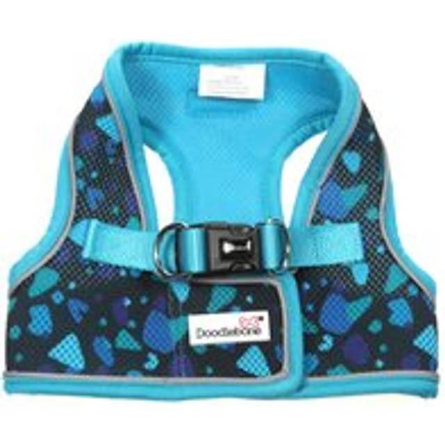 Doodlebone Originals Snappy Pattern Dog Harness Electric Party 7 Sizes - 3