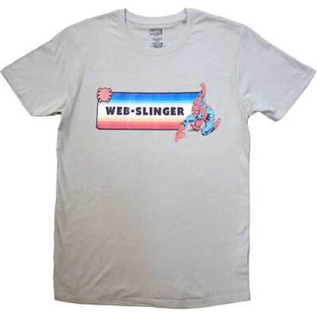 Marvel comics unisex t-shirt: spider-man web-slinger (small)