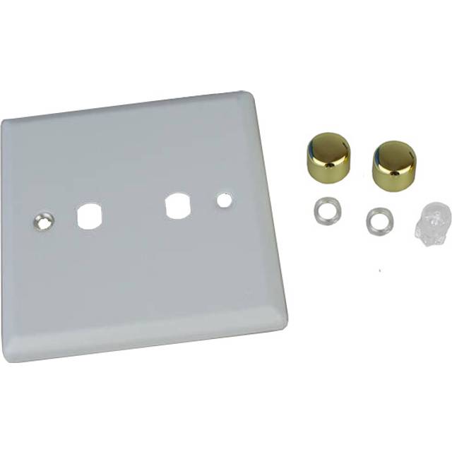 Varilight Vogue 2G Single Plate Matrix Face Plate Kit Matt White