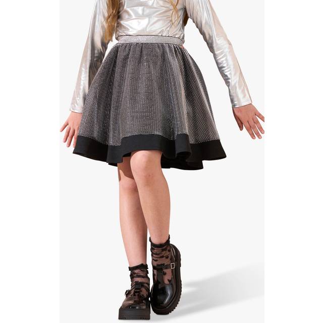 Girls Sparkly Party Skirt | Angel & Rocket / 4 yrs - Gray
