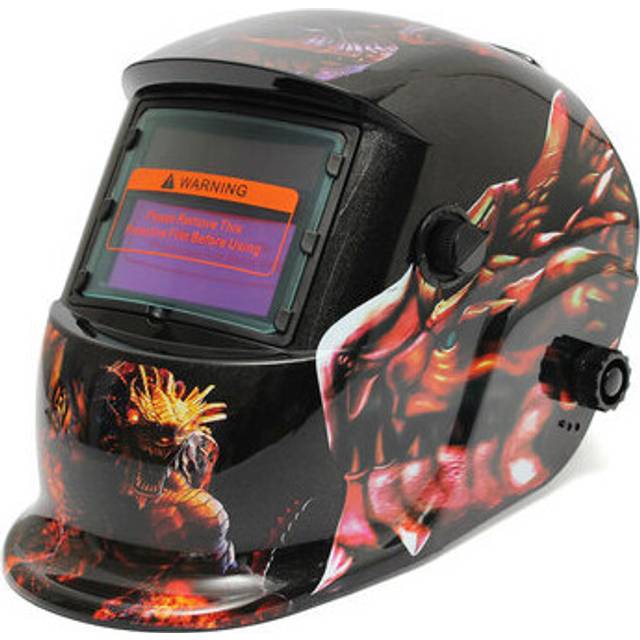 Dinosaur Solar Auto Darkening Welding Helmet Welder Grinding Mask