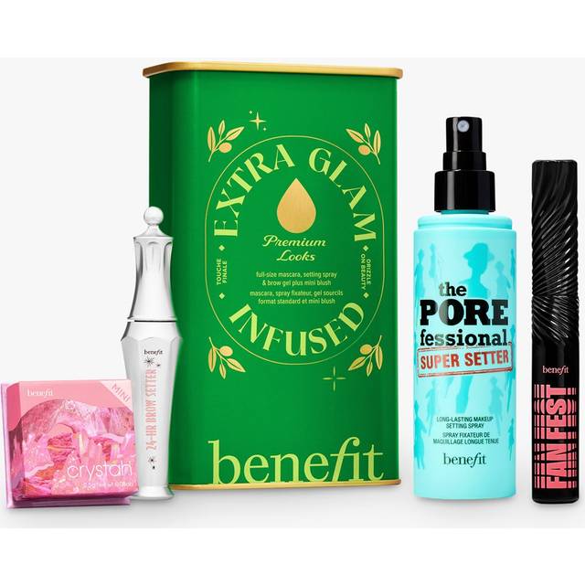 Extra Glam Infused Gift Set with Mascara, 24 Hour Brow Setter, Blusher & Setting Spray Gift Set (Worth £101) - Multi - One Size