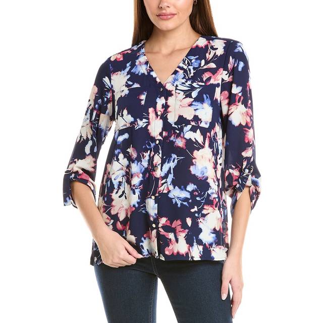 Jones New York Roll-Up Tab Tunic
