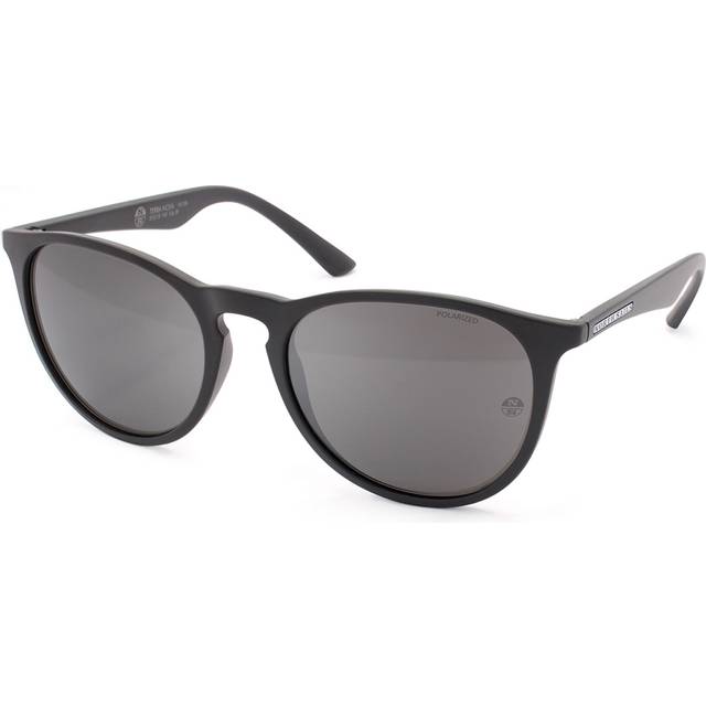 North Sails Unisex Terra Nova NS030 Sunglasses Plastic Black Grey Round Polarized