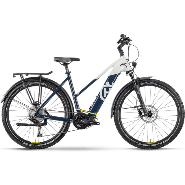 Husqvarna Cross Tourer CT3 Lady | Elcykel | Vit-Blå