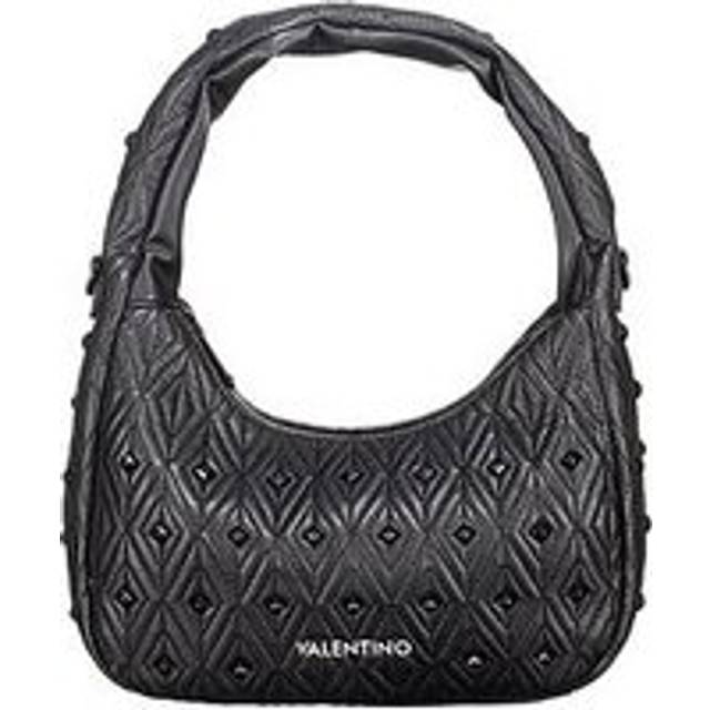 Black Polyethylene Women Handbag