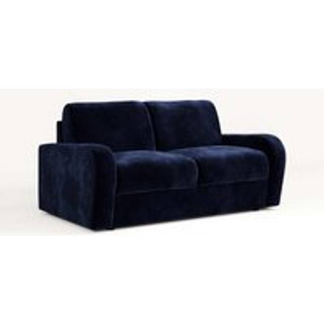 Jay-Be Deco Sofa Bed With E-sprung™ Mattress - Two Seater - Luxe Velvet Royal, Blue