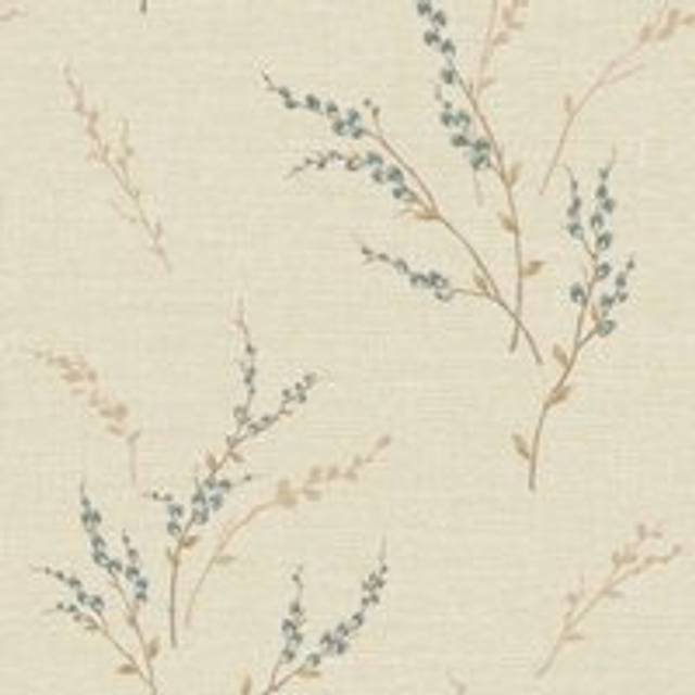 Belgravia Decor Carmella Textured Wallpaper 10m x 53cm Motif Blue, Blue