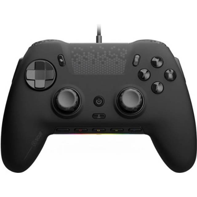 SCUF ENVISION Trådbunden Spelkontroll För PC - Fem Avtagbara G-Knappar - Avtagbara Bakre Paddlar - iCUE-Kompatibel - Svart