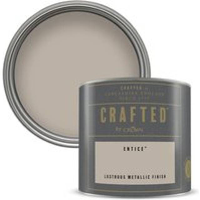 Crown Crafted Lustrous Metallic Emulsion Paint - Entice - 125ml