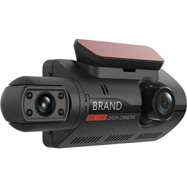 Dual Lens Dash Cam Car DVR Front and Inside Camera Video Driving Recorder Parking Monitor Night Vision G-Sensor 1080P