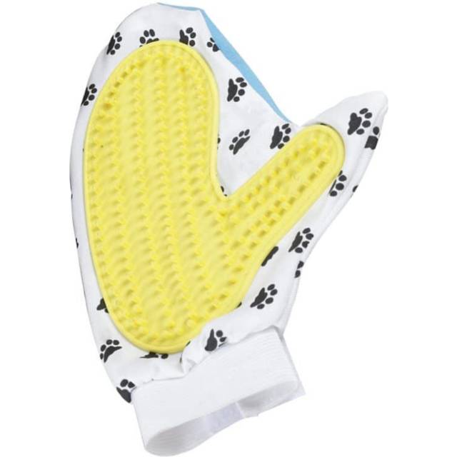 Pet Grooming Glove Efficient Pet Brush Glove Gentle Deshedding Brush Glove for Pet Dog Puppy Cat Rabbit