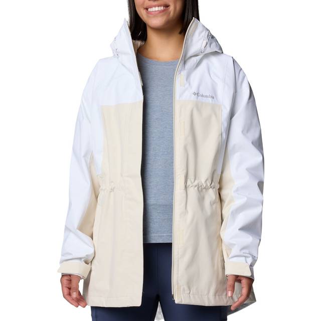 Columbia Women's Hikebound II Long Jacket- - White (S)