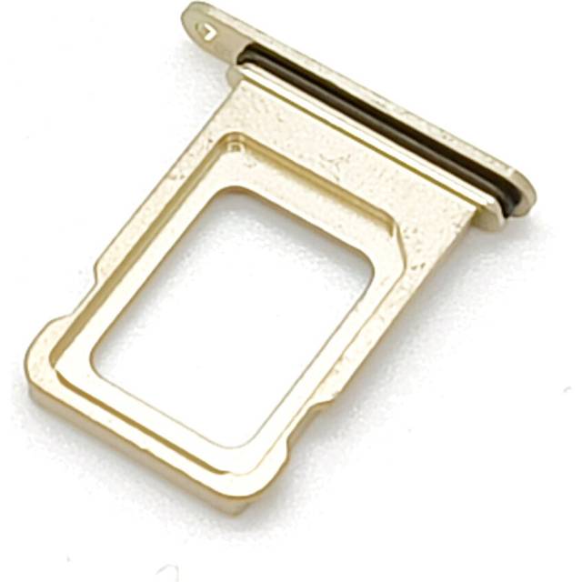 Sim tray for iphone 14 pro in gold sim card holder