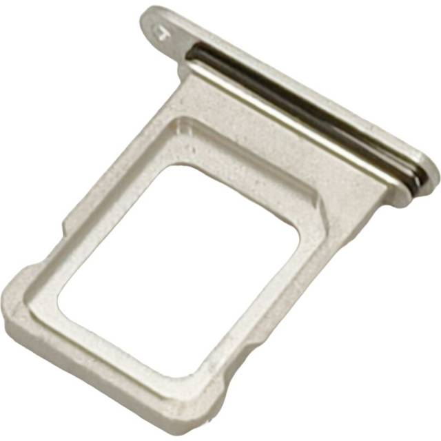 Sim tray for iphone 14 pro max in white sim card holder