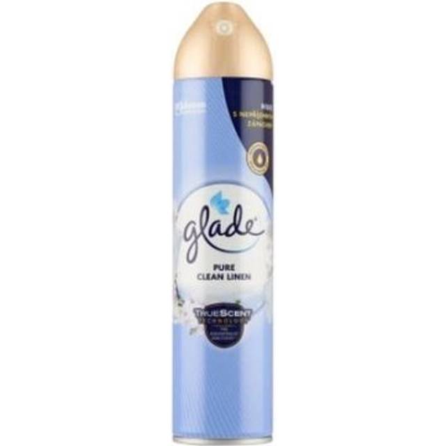Glade pure clean linen air freshener aerosol 300ml