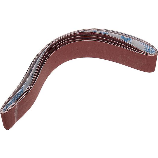(120#) 10pcs 40 to 1000 Grit 40mm x 740mm Sanding Belts For Angle Grinder Belt Sander Attachment