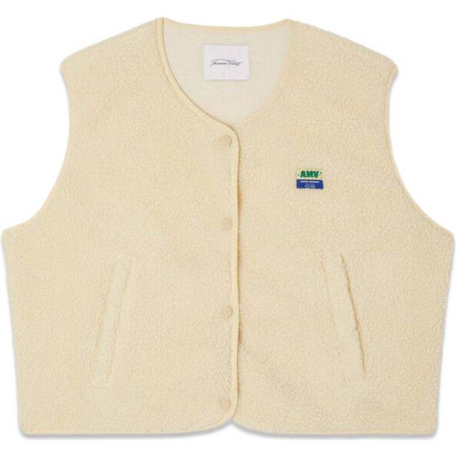 American Vintage Womens Ecru Hoktown Jacket - Beige - M | L