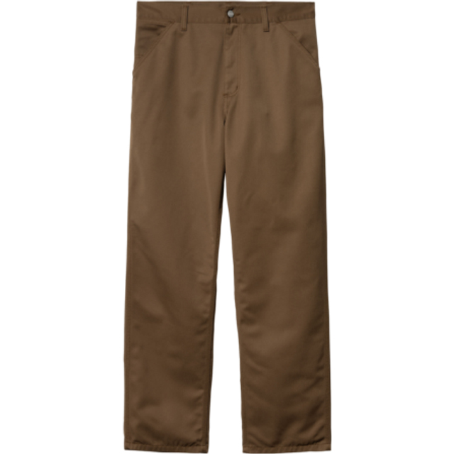 Carhartt WIP - Simple Pant Chocolate - Pants - brown - W32 / L34 - 65% Polyester, 35% Cotton,Cotton