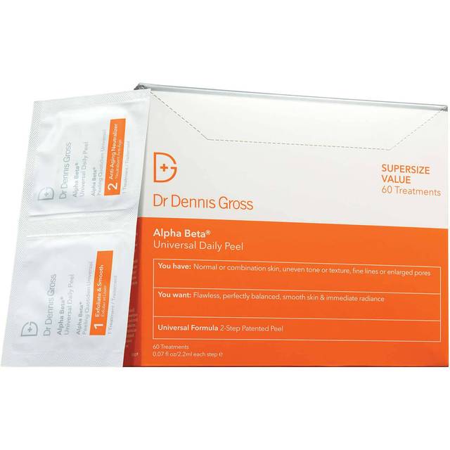 Dr Dennis Gross Alpha Beta Universal 2-Step Daily Peel - 60 Treatments/2.2ml Each Step
